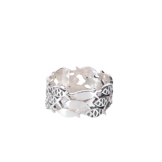 925 Elegant Sterling Silver Filigree Ring – Intricate Vintage Design for Timeless Beauty, Perfect for Everyday or Special Occasions
