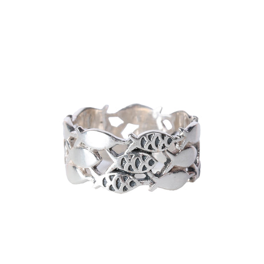 925 Elegant Sterling Silver Filigree Ring – Intricate Vintage Design for Timeless Beauty, Perfect for Everyday or Special Occasions