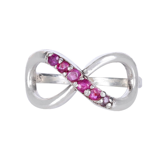 925  Sterling Silver Ruby Ring – Elegant Gemstone Jewelry for Women