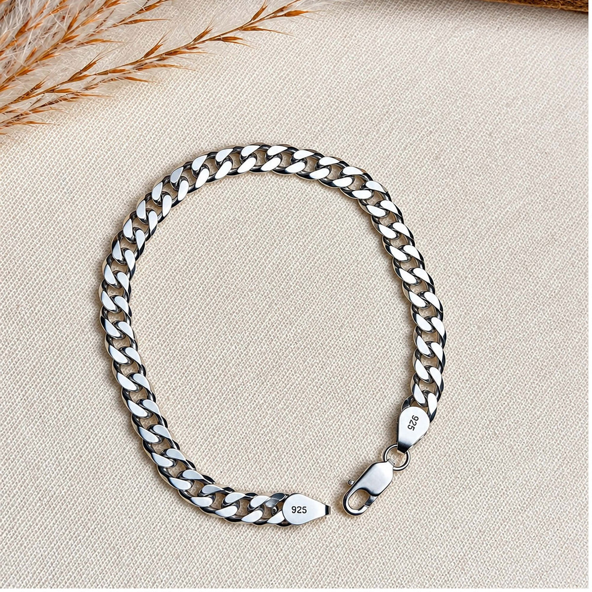 Sutradhar -  Silver Chain Bracelet