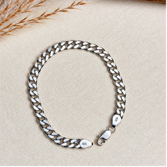 Sutradhar -  Silver Chain Bracelet
