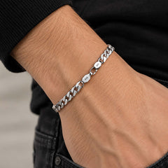 Sutradhar -  Silver Chain Bracelet