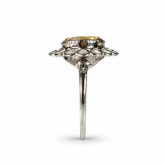 Harini - Citrine Silver Ring