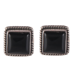 925 Sterling Silver Black Onyx Earrings for Women | Bold  Gemstone Jewelry