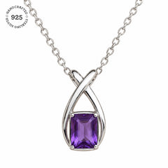 Shilp Amethyst Silver Pendant