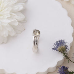Dyuti – Citrine Silver Ring