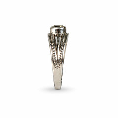 Marichi - Citrine Silver Ring