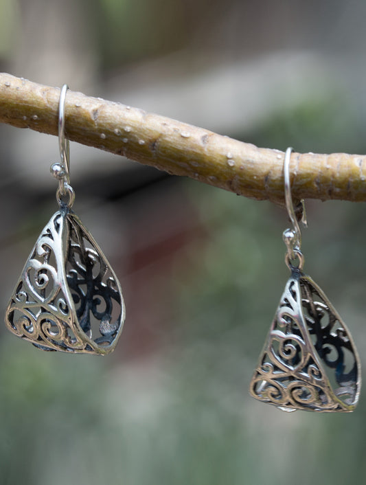 925 Sterling Silver Silver Earrings for Women Handmade Gemstone Jewelry Elegant Party Wear Gift