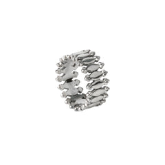 925 Sterling Silver Ring for Women | Classic Plain Silver Ring | Lightweight Stackable Daily Wear Jewelry | Handmade Gift Ring