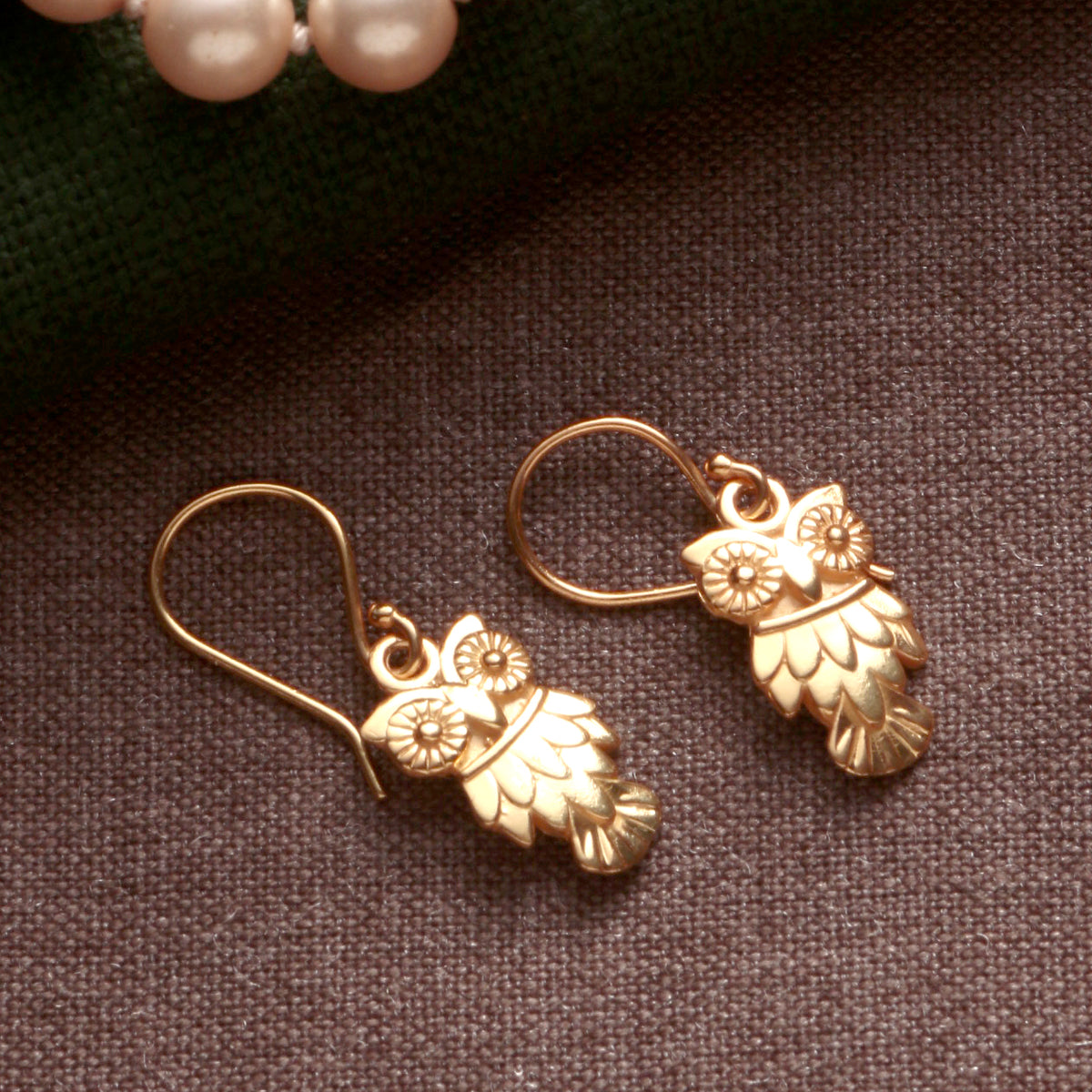 925 Sterling Silver Gold Plated Earrings for Women | 2.5 Micron Gold Plated Jewelry | Elegant Gift
