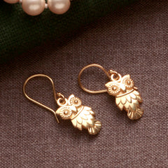 925 Sterling Silver Gold Plated Earrings for Women | 2.5 Micron Gold Plated Jewelry | Elegant Gift