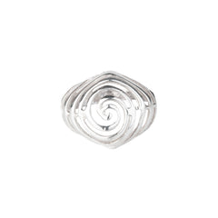 925 Sterling Silver Ring for Women | Minimal Plain Silver Ring | Handmade Daily Wear Ring | Stackable Elegant Silver Jewelry Gift