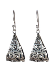 925 Sterling Silver Silver Earrings for Women Handmade Gemstone Jewelry Elegant Party Wear Gift
