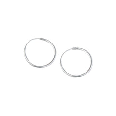925 Sterling Silver Bali Earrings for Women | Classic Hoop Bali Earrings | Traditional Handmade Daily Wear Silver Jewelry