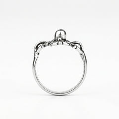 925 Sterling Silver Ring for Women | Minimalist Plain Silver Ring | Elegant Daily Wear Stackable Jewelry | Handmade Gift Ring