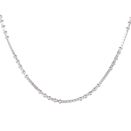 Fusionari 925 Sterling Silver Chain – Elegant Timeless Necklace for Women & Men – Premium Everyday Jewelry & Gift