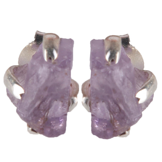 925 Sterling Silver  Amethyst  Earrings for Women |  Healing Jewelry for Focus