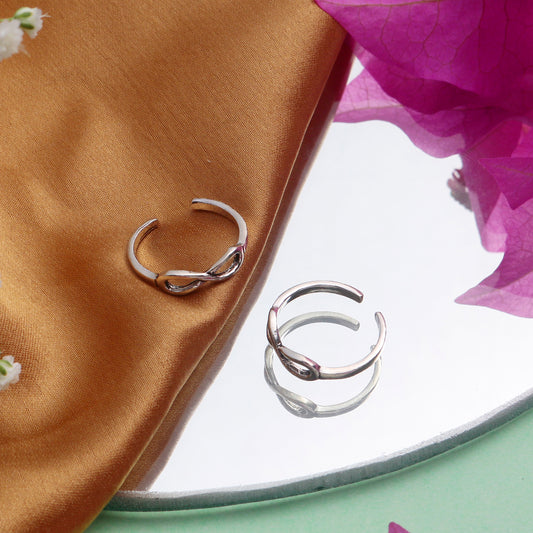 925 Sterling Silver Toe Ring – Adjustable Handmade Jewelry for Women