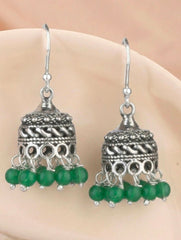 925 Sterling Silver Emerald Earrings for Women Handmade Gemstone Jewelry Elegant Party Wear Gift