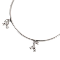 925 Sterling Silver Bangle for Women | Handcrafted Elegant Bracelet | Luxury Daily Wear Jewelry