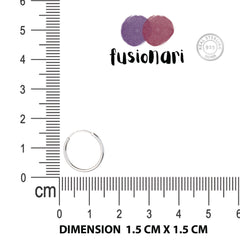 925 Sterling Silver Bali Earrings for Women | Classic Hoop Bali Earrings | Traditional Handmade Daily Wear Silver Jewelry