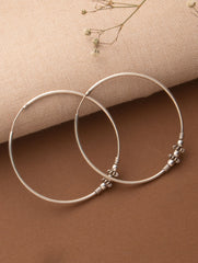 925 Sterling Silver Earrings for Women | Handmade Silver Jewelry | Elegant Daily Wear Gift