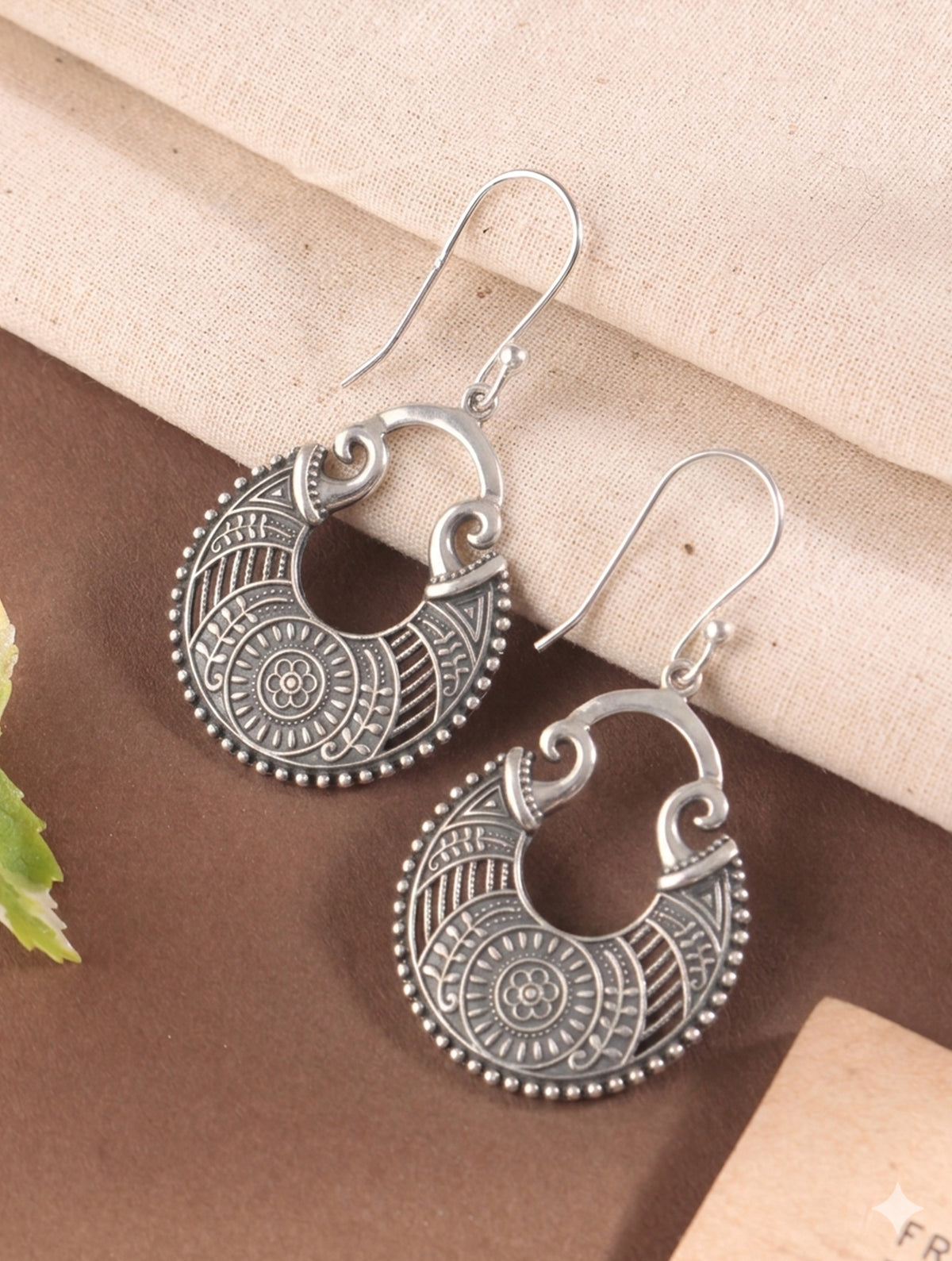 925 Sterling Silver Earrings for Women | Handmade Silver Jewelry | Elegant Daily Wear Gift