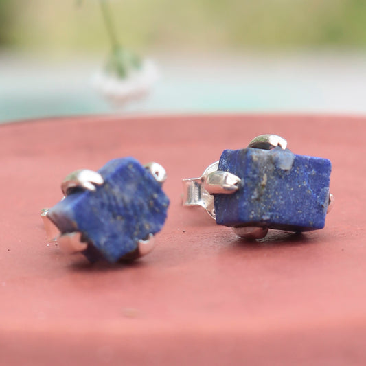 925 Sterling Silver Citrine Stone Earrings for Women | Handmade  Gemstone Jewelry