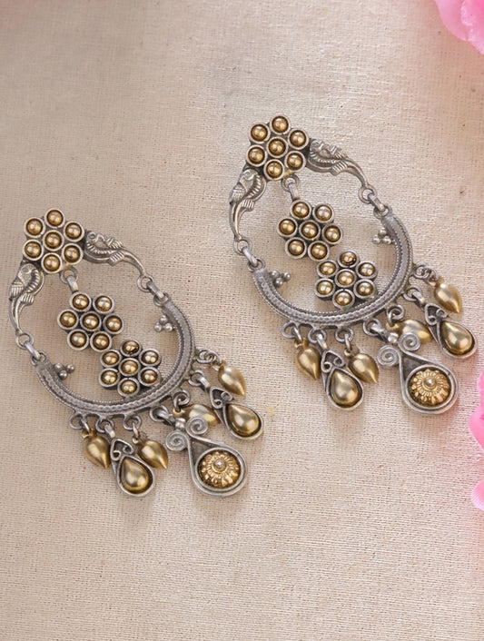 925 Sterling Silver Earrings for Women | Handmade Silver Jewelry | Elegant Daily Wear Gift