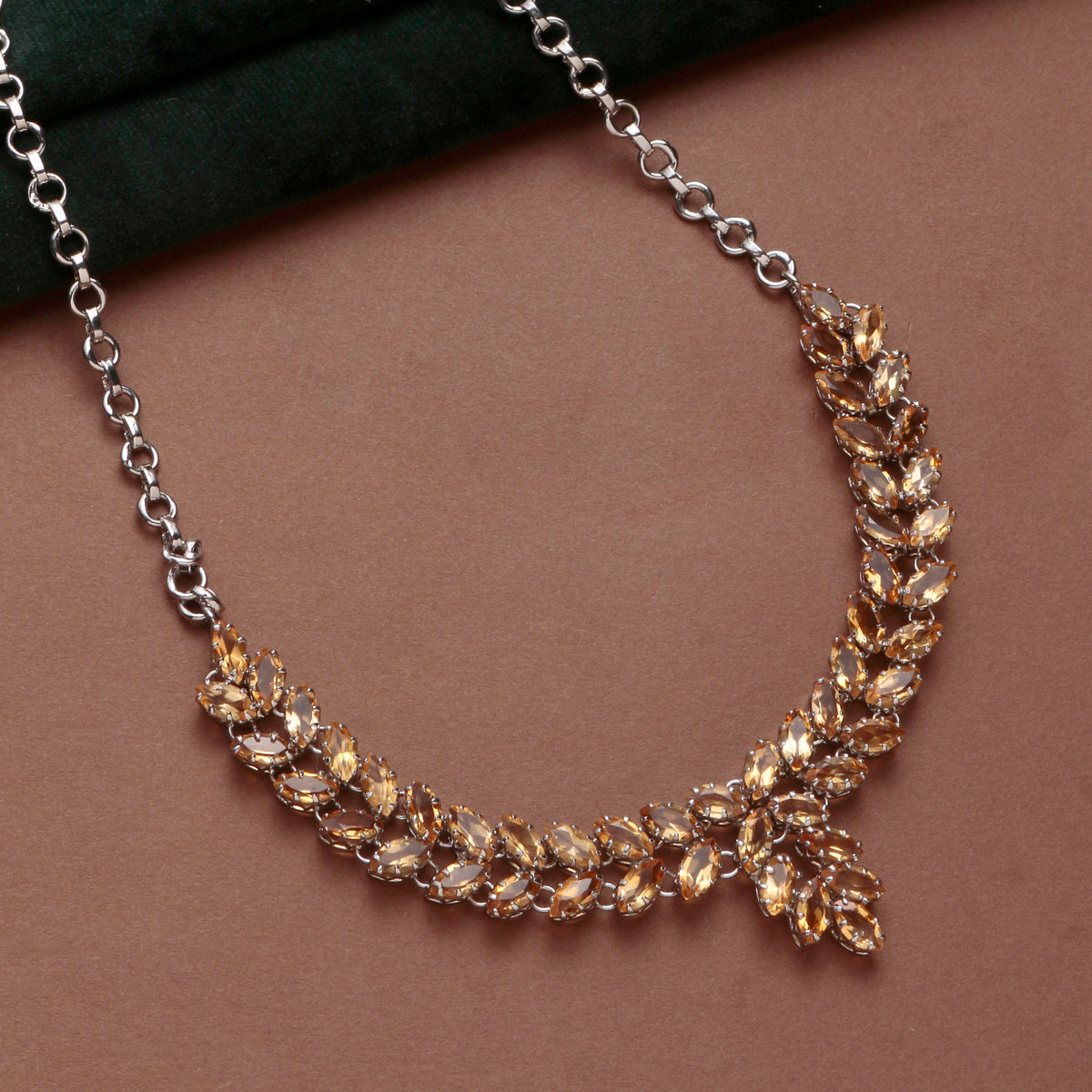 925 Sterling Silver Citrine Pendant Necklace with 18" Chain for Women | Gemstone Jewelry | Fashion Wedding Gift for Her
