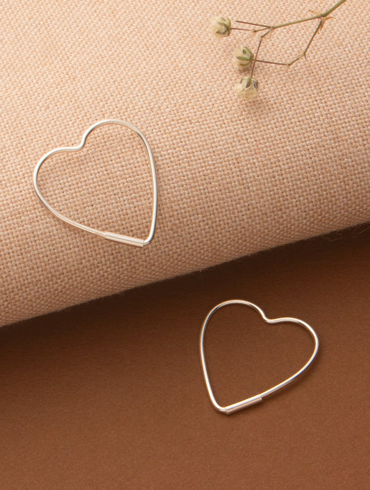 925 Sterling Silver Earrings for Women | Handmade Silver Jewelry | Elegant Daily Wear Gift