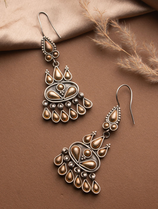 925 Sterling Silver Earrings for Women | Handmade Silver Jewelry | Elegant Daily Wear Gift