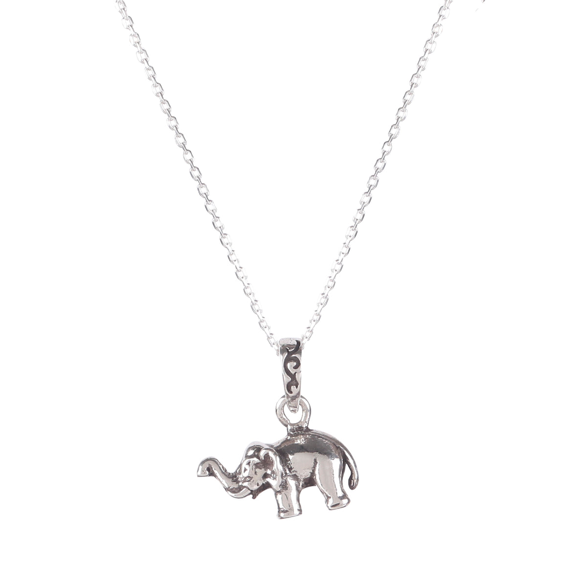 Fusionari 925 Sterling Silver Pendant Necklace for Women with 18" Chain | Handmade Minimalist Jewelry | Elegant Sparkling Design | Size 2x2.2 cm |