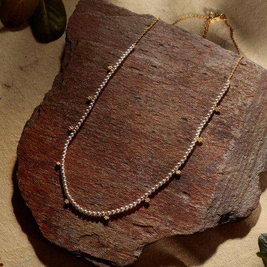 925 Sterling Silver Gold Plated Pearl Pendant Necklace with 18" Chain for Women | Classic Jewelry | Wedding Gift for Her