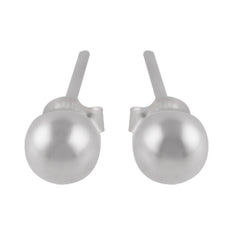 925 Sterling Silver Minimal Silver Earrings for Women | Authentic Silver Jewelry | Handcrafted Elegant Gift