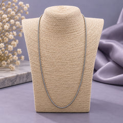925 Sterling Silver Snake Chain with Spring Lock