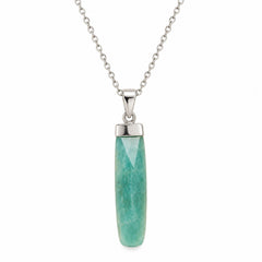 Shail – Amazonite Silver Pendant