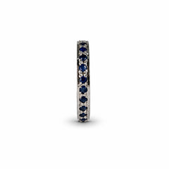 Ambud - Blue Sapphire Silver Ring