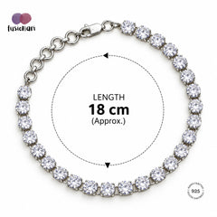 Tamra – AD Zircon Link Bracelet