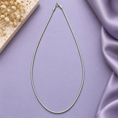 925 Sterling Silver Snake Chain with Spring Lock