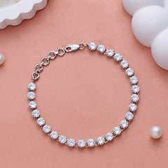 Tamra – AD Zircon Link Bracelet
