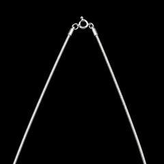 925 Sterling Silver Snake Chain with Spring Lock