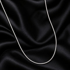 925 Sterling Silver Snake Chain with Spring Lock