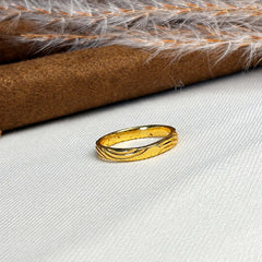 Vega - Gold Plated Ring
