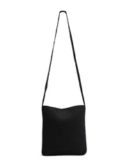 Handmade Floral Crossbody Black Bag made from Dupion & cotton Duck Fabric with Embroidery For Women & Girls