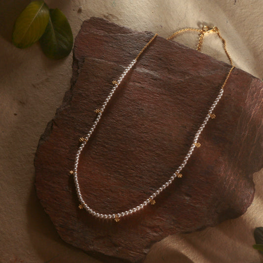 925 Sterling Silver Gold Plated Pearl Pendant Necklace with 18" Chain for Women | Classic Jewelry | Wedding Gift for Her