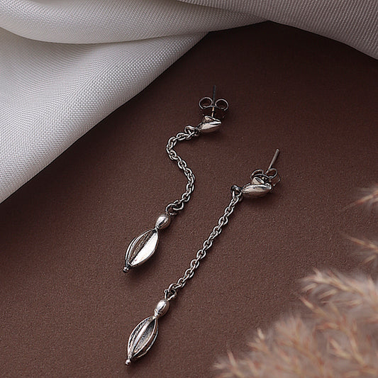 925 Sterling Silver Dangle Earrings for Women | Handmade Lightweight Elegant Design