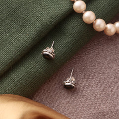 925 Sterling Silver Black Onyx Eartops for Women | Natural Gemstone Jewelry | Elegant Gift