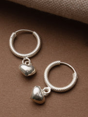 925 Sterling Silver Earrings for Women | Handmade Silver Jewelry | Elegant Daily Wear Gift