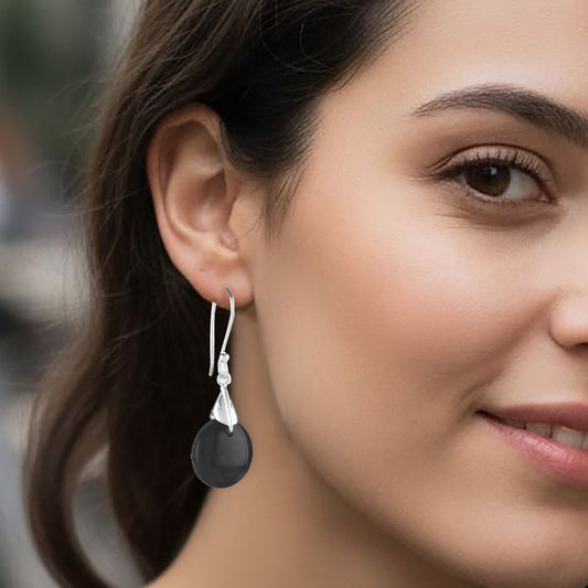 925 Sterling Silver Bloodstone Earrings for Women | Natural Healing Gemstone Jewelry | Stylish Daily Wear ||